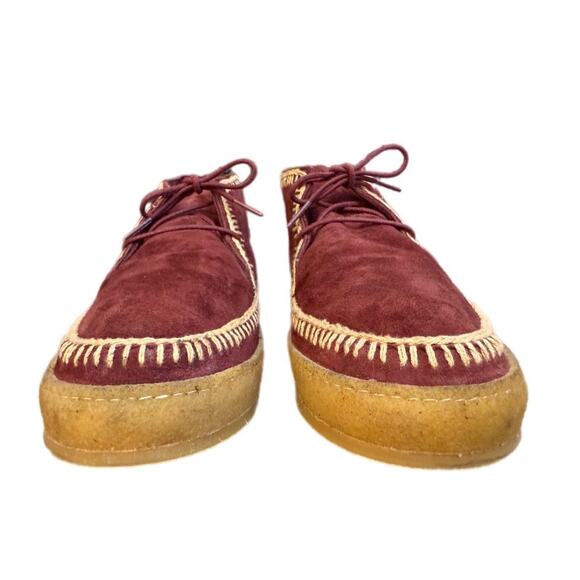 Anthropologie Laidback London Shenje Suede Chukka Women size 40 US 9 - Picture 4 of 7